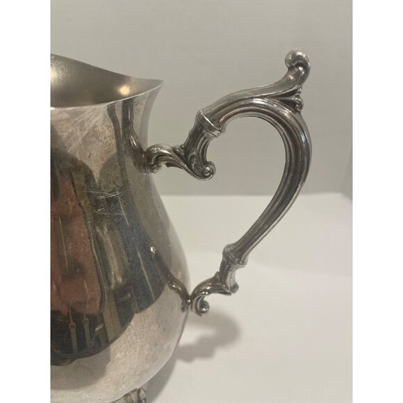 W.M. Rogers Silver Plated Water‎ Pitcher With Guard Preowned in good condition - Picture 10 of 16